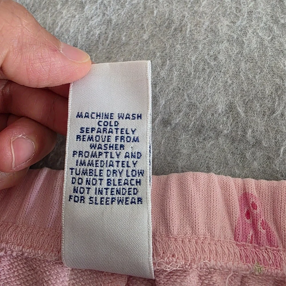 Gymboree Strawberry Pants Girls 6 Yrs XL Pink Elastic Waist Playtime Casual Wear